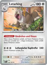 Letarking pokémon deutsch gebraucht kaufen Letarking pokémon deutsch gebraucht kaufen  Grevenbroich