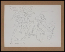 Henri matisse elégante d'occasion  Saint-Ouen