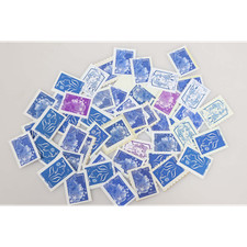 Lot timbres lettres d'occasion  Brignais