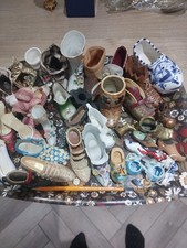 Collection miniature shoes for sale  SOUTHAMPTON
