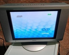 Toshiba LCD TV DVD combo 14 polegadas 14DLV75 jogos retrô com controle remoto. Testado. Vintage comprar usado  Enviando para Brazil