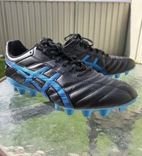 Chuteiras de futebol masculinas Asics Lethal Speed RS preto azul EUA 9 Reino Unido 8 comprar usado  Enviando para Brazil