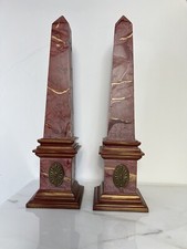 Pair faux marble for sale  Rochester