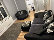 Sofa chair puffy for sale  BARNSLEY