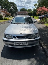 Saab convertible silver for sale  STOCKPORT