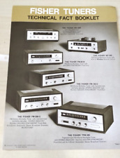 Fisher tuners technical for sale  Riverside