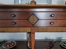 Console commode merisier d'occasion  La Talaudière