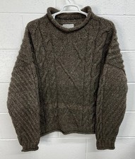 Usado, Suéter feminino Indigenous Designs robusto malha de cabo oversized 100% lã / GG comprar usado  Enviando para Brazil