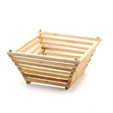Wood orchid basket for sale  San Jose
