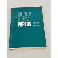 Learn read papers gebraucht kaufen  Leipzig