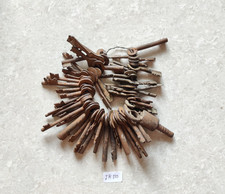 Pacote antigo de chaves de esqueleto de ferro barril e plano com 70 chaves decoração steampunk rústica comprar usado  Enviando para Brazil
