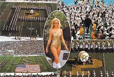 Usado, Cartão postal Purdue University Stadium Golden Girl Marching Band EUA 4x6 NC1 comprar usado  Enviando para Brazil