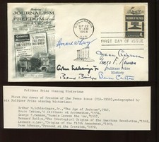 Capa Liberdade de Imprensa 6 Escritores Vencedores do Preço Pulitzer 1958 assinada (Cv 358) comprar usado  Enviando para Brazil