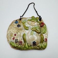 Vintage ceramic welcome for sale  UK