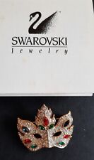 Spilla maschera swarovski usato  Trento