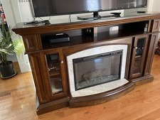 Brown electrical fireplace for sale  Clifton