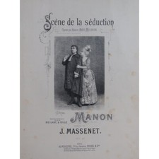 Massenet jules manon d'occasion  Blois
