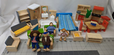 Wooden furniture dollhouse for sale  Afton