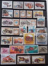 Assorted stamps depicting for sale  LOCKERBIE