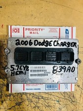 2006 06 DODGE CHARGER 5.7L ECM ECU PCM MOTOR COMPUTADOR HEMI P04606839AD 839 comprar usado  Enviando para Brazil