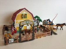 Ferme poneys playmobil d'occasion  Les Sables-d'Olonne