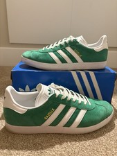 Adidas gazelle green for sale  BARNSLEY