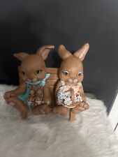 Bunny couple ceramic for sale  Buffalo