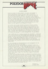 La Toya Jackson - November 1980 [Holland] - Press Release comprar usado  Enviando para Brazil