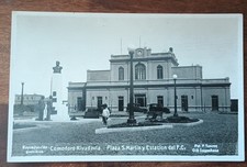 Cartolina Postcard argentina Comodoro Estacion Del FC Anni 30 Stazione Ferrovia comprar usado  Enviando para Brazil