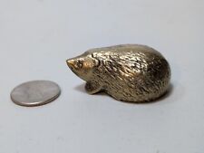 Vintage brass hedgehog for sale  Linesville