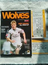 Wolverhampton wanderers 2006 for sale  BEXLEY