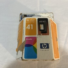Catridge de tinta HP 41 tricolor 51641A; 140 lacrado de fábrica novo válido até 08/2004, usado comprar usado  Enviando para Brazil