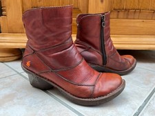 Art stiefelette rotbraun gebraucht kaufen  Berlin