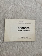 Ceccotti paris insolite d'occasion  Paris XI