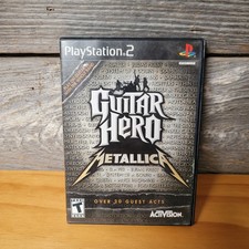 Guitar Hero: Metallica (Sony PlayStation 2, 2009) com manual - May Need Buffed comprar usado  Enviando para Brazil