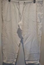 Ladies white linen for sale  CLARBESTON ROAD