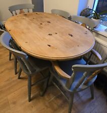 Solid oval pine for sale  BURNLEY