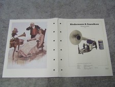 Sammelblatt walzenspieler bied gebraucht kaufen  Hörstel