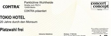 Ticket tokio hotel gebraucht kaufen  Köln