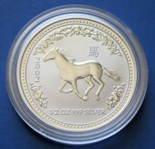 2oz silber lunar gebraucht kaufen  Fürstenfeldbruck
