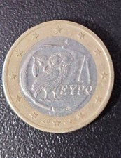 Moneta euro grecia usato  Buccino