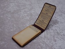 Antikes zarf notizbuch gebraucht kaufen  Halbe