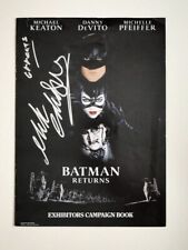 Batman Returns Michael Keaton Movie Exhibitors Campaign Book - Signature segunda mano  Embacar hacia Mexico