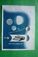 Olivetti studio macchina usato  Castelfidardo