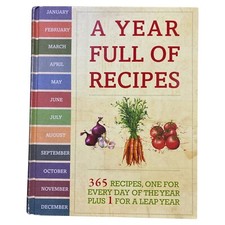 Usado, Um ano cheio de receitas livro de receitas 365 refeições ideias diárias HC livro de receitas ano bissexto comprar usado  Enviando para Brazil