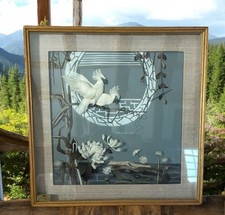 Bird feather art for sale  Brownstown