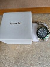 Accurist gents stainless for sale  BRISTOL