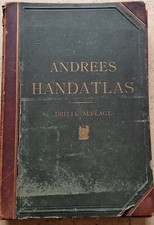 Andrees handatlas auflage gebraucht kaufen  Siershahn