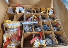 Conjunto de 24 trufas vintage copo de chocolate com fita e pino 8 oz comprar usado  Enviando para Brazil