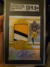 Plates and Patches RPA Chase Claypool 2020 parche de novato automático 23/99 SGC 10/9,5 segunda mano  Embacar hacia Mexico